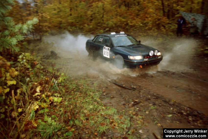 Erick Murray / Barry Ptak Subaru Legacy on SS8, Gratiot Lake.