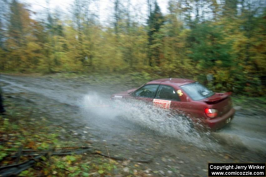 Med Sweep: Al Taylor's Subaru WRX on Gratiot Lake 1