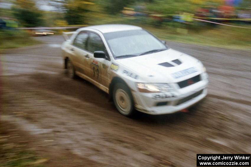 Matt Iorio / Philip Ho Mtsubishi Lancer Evo VII on SS13, Burma II.