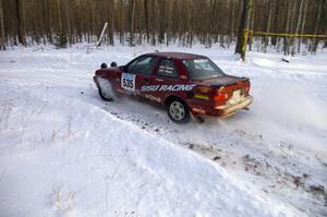 Jake Himes / Matt Himes	Nissan Sentra SE-R flies through a left-hander on the ranch stage.