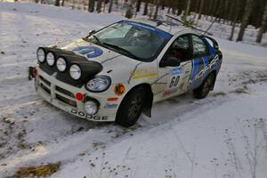 Bruce Davis / Jimmy Brandt Dodge SRT-4 on the ranch stage on day one.