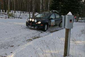 Don Jankowski / Ken Nowak Dodge Neon ACR on the ranch stage on day one.