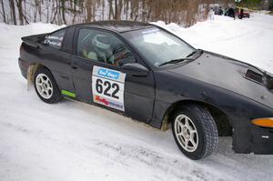 Larry Parker / Ray Summers Eagle Talon at a tight right-hander.