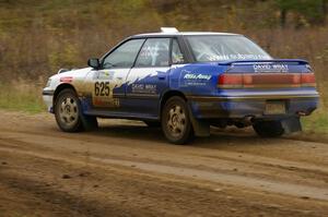 Mike Wray / John Nordlie Subaru Legacy Sport exits the Parkway Forest Rd. chicane.