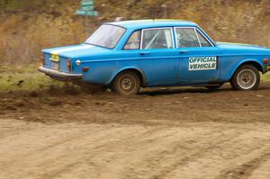 Will MacDonald's Volvo 140 ran as sweep for the event.