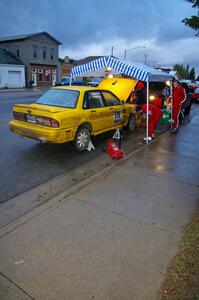 Erik Payeur / Adam Payeur Mitsubishi Galant at Akeley service.