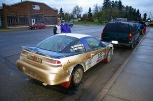 Paul Ritchie / Drew Ritchie Mitsubishi Eclipse GSX at Akeley service.