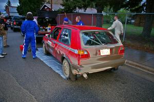 Paul Koll / Matt Wappler VW GTI at Akeley service.