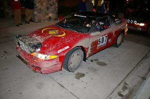 Micah Wiitala / Jason Takkunen Mitsubishi Eclipse GSX checks in at the finish for the win (2).