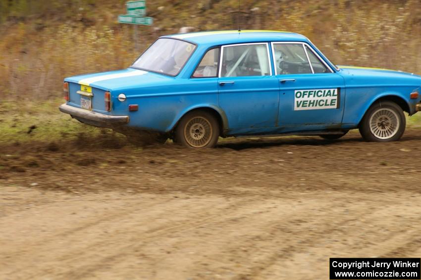 Will MacDonald's Volvo 140 ran as sweep for the event.