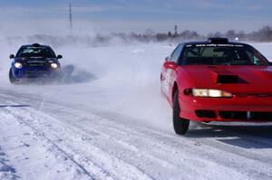 Jake Weber / Chris Mogren Eagle Talon and Cary Kendall / Scott Friberg Dodge SRT-4