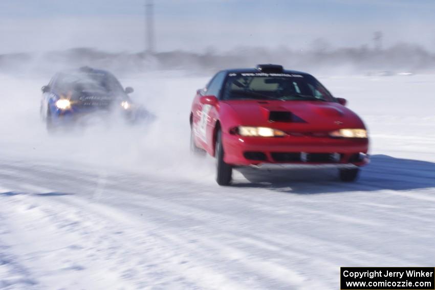 Jake Weber / Chris Mogren Eagle Talon and Cary Kendall / Scott Friberg Dodge SRT-4