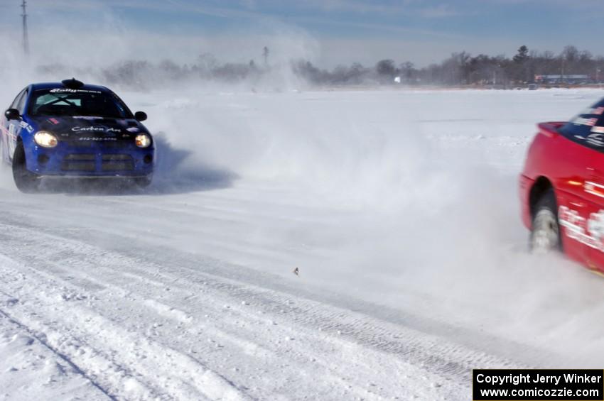 Jake Weber / Chris Mogren Eagle Talon and Cary Kendall / Scott Friberg Dodge SRT-4