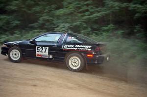 Craig Walli / Jonah Liubakka Eagle Talon at speed on SS1.