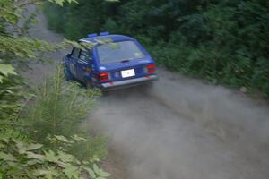 Dave Sterling / Mark Utecht Dodge Omni GLH at speed on SS2.