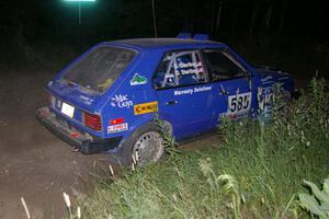 Dave Sterling / Mark Utecht Dodge Omni GLH through a right-hander on SS4.