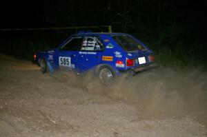 Dave Sterling / Mark Utecht Dodge Omni GLH almost go right at a 90-left on SS6.