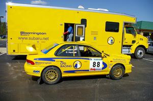 Matt Iorio / Ole Holter	Subaru Impreza at parc expose at the Bemidji Vo-tech on day one.