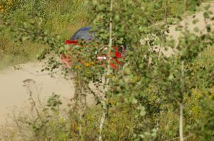 Cary Kendall / Scott Friberg Eagle Talon at speed on SS10, Chad's Yump.