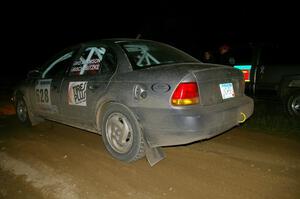 Dan Adamson / Jeremiah Schubitzke Saturn SL2 leaves the start of SS15, Sugar Bush.