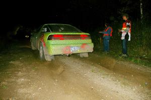 Doug Shepherd / Pete Gladysz Mitsubishi Eclipse leaves the start of SS16, Perkins.