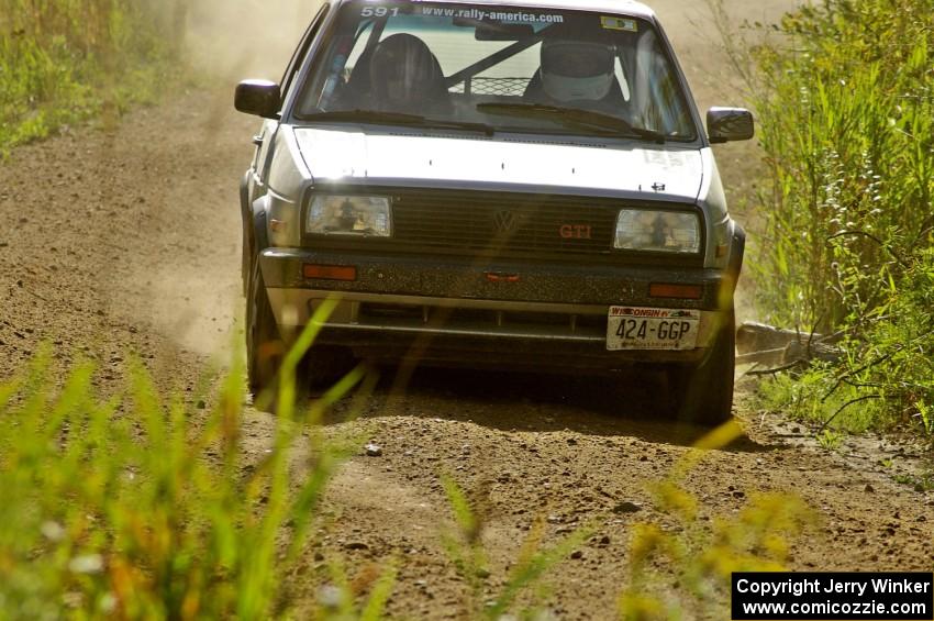 Dave Cizmas / ???  VW GTI as med sweep on SS10, Chad's Yump.
