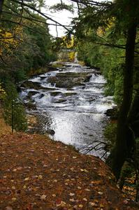 Middle Falls of the Falls River near L'Anse, MI