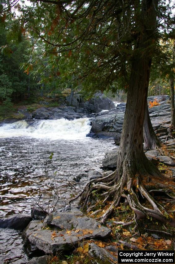 Lower Silver Falls of the Silver River near L'Anse, MI