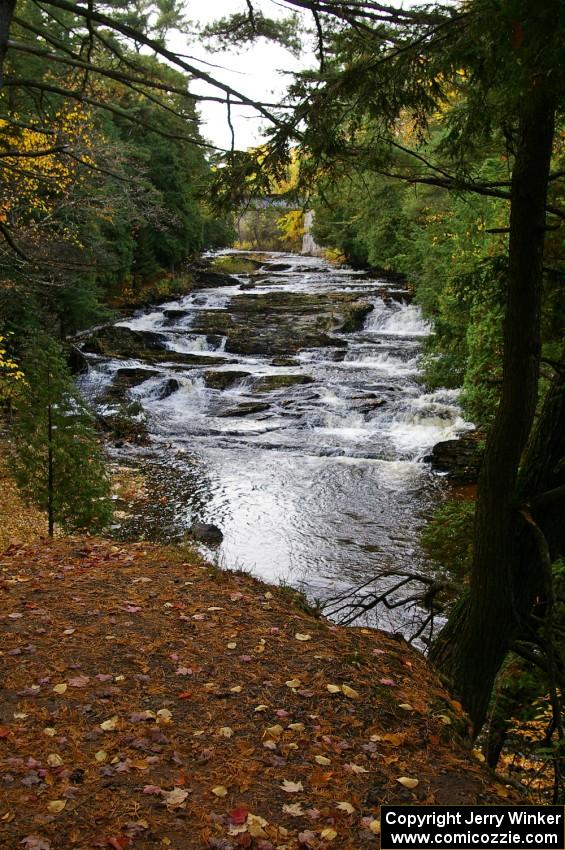 Middle Falls of the Falls River near L'Anse, MI