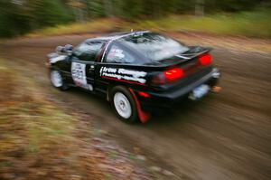 Craig Walli / Jonah Liubakka Eagle Talon TSi heads uphill near the start of SS1, Herman.