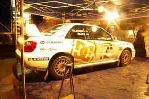 Ken Block / Alex Gelsomino Subaru WRX STi gets serviced in L'Anse for a second time (1).
