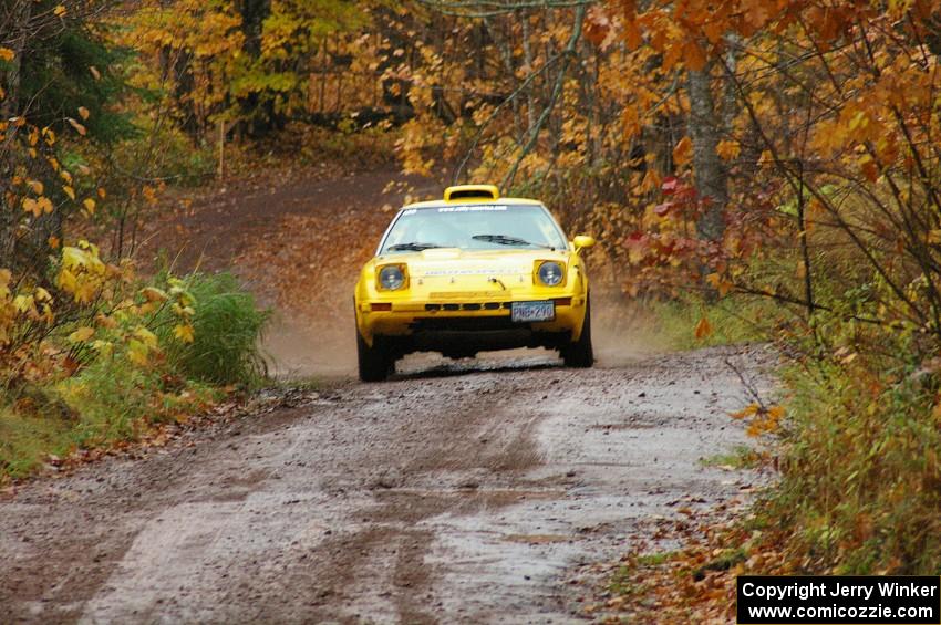 Jake Himes / Matt Himes	Mazda RX-7 races to the finish of Gratiot Lake 1, SS7.