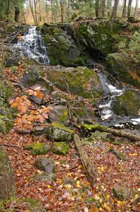 Wyandotte Falls near Lake Roland, MI in Twin Lakes State Park