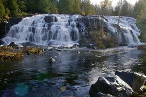 Bond Falls near Paulding, MI