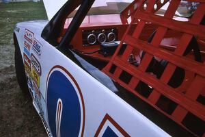 AC-Delco showcar on display behind the infield grandstands