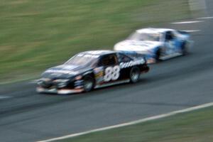 Mike Eddy's Pontiac Grand Prix and Tony Raines' Chevy Lumina