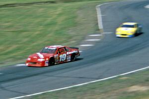 Randy MacDonald's Chevy Lumina and Mike Miller's Chevy Lumina