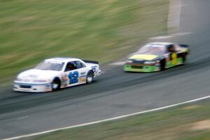 Jimmy Spencer's Chevy Lumina and Jay Sauter's Chevy Lumina