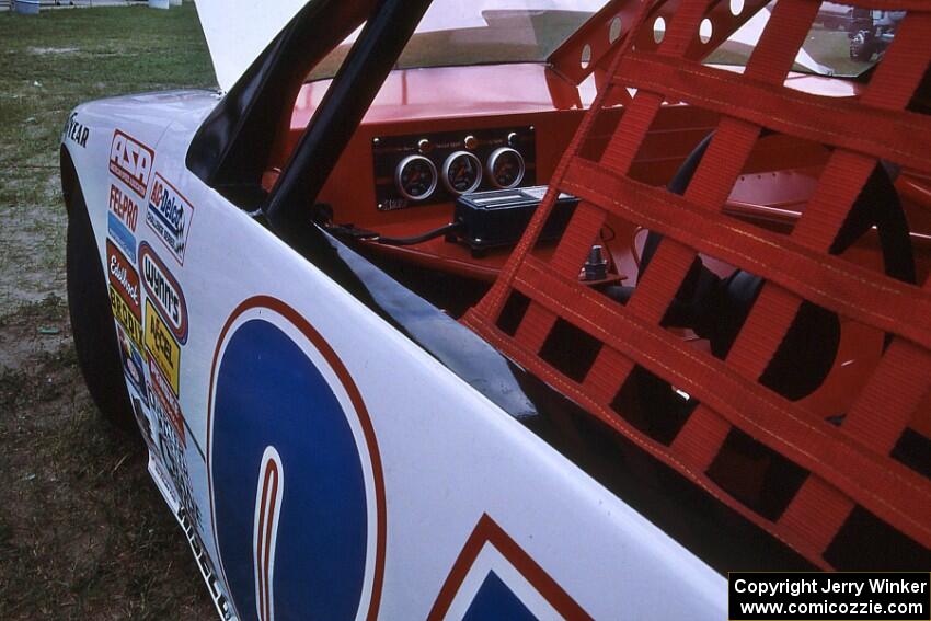 AC-Delco showcar on display behind the infield grandstands