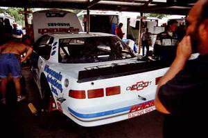 Scott Hansen's Chevy Lumina in the garage area