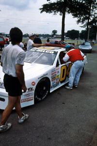 Pete Wohlers' Chevy Lumina in the paddock