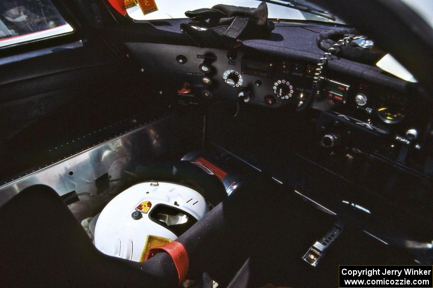 Interior detail of a Porsche 936 or 956 (?)