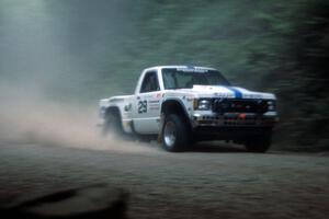 Ken Stewart / Doc Schrader Chevy S-10 on the practice stage.