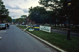 View of morning parc expose in Wellsboro