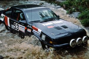 Lesley Suddard / Anne Thomas Pontiac Sunbird finishes SS1, Stony Crossing.