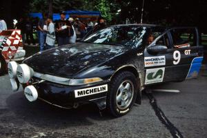 Cal Landau / Eric Marcus Mitsubishi Eclipse GSX at midday service in Wellsboro