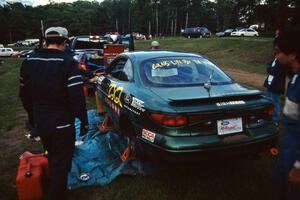 Tad Ohtake / Martin Dapot Ford Escort ZX2 at Germania service