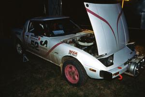 Craig Kazmierczak / Dick Casey Mazda RX-7 at Germania service