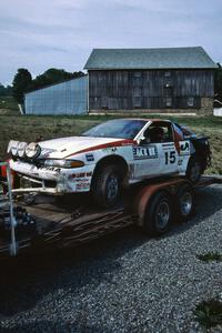 Steve Gingras / Bill Westrick Mitsubishi Eclipse GSX on the trailer