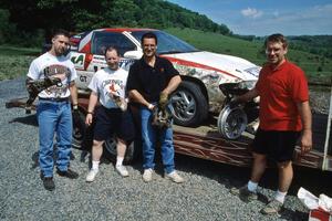 Steve Gingras / Bill Westrick Mitsubishi Eclipse GSX with Tim and Larry, their crew.